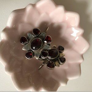 Silver vintage earrings